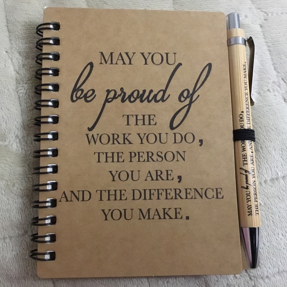 Inspirational Notebook & Pen Set - Picture 3 of 3